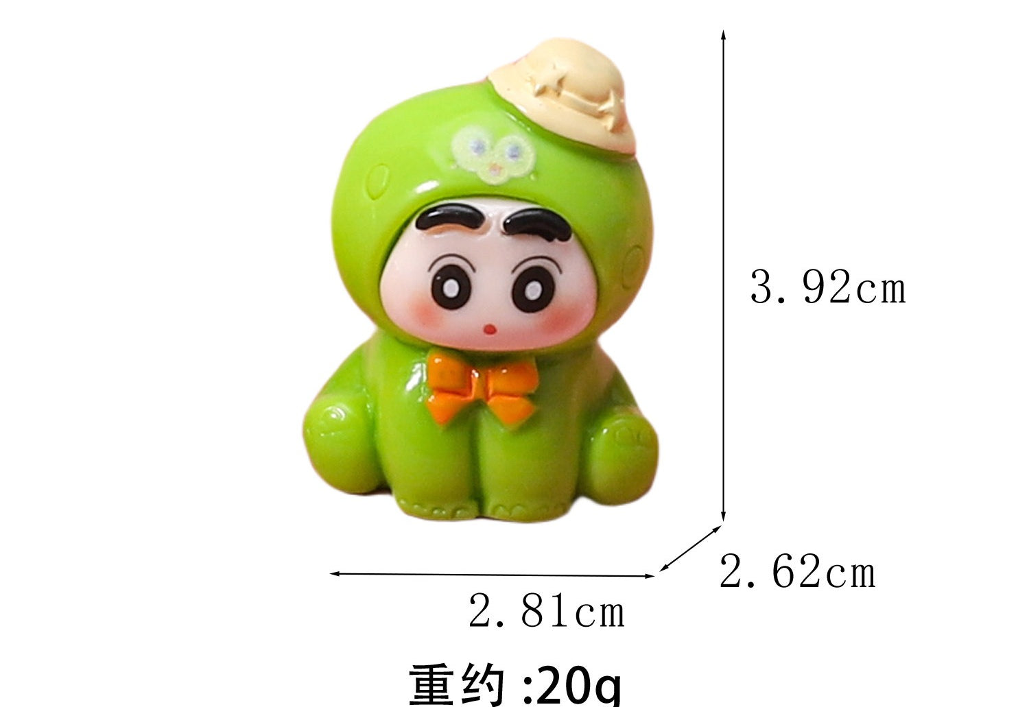 Painted Didi Xiaoxin resin cartoon accessories mobile phone chain desktop ornament