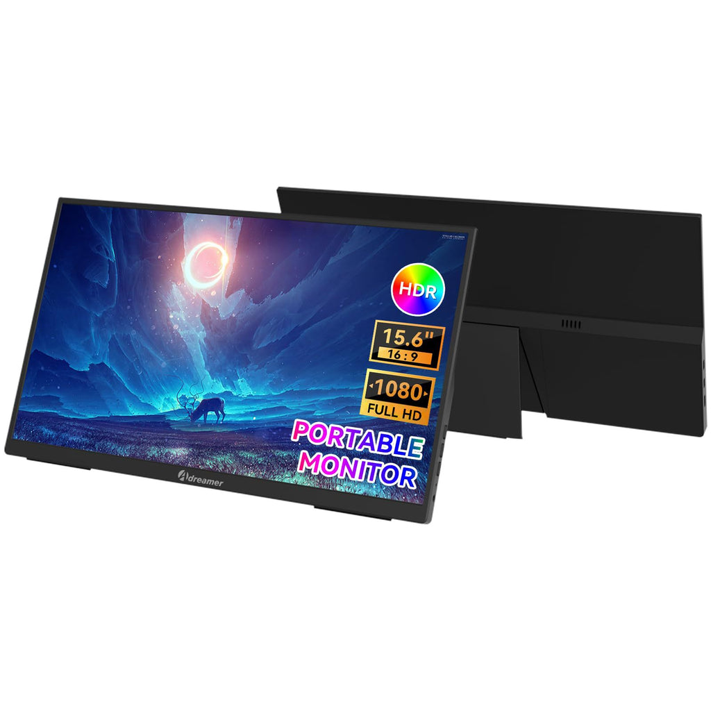 Laptop expansion screen first-line three-screen LCD portable monitor game switch external expansion secondary screen