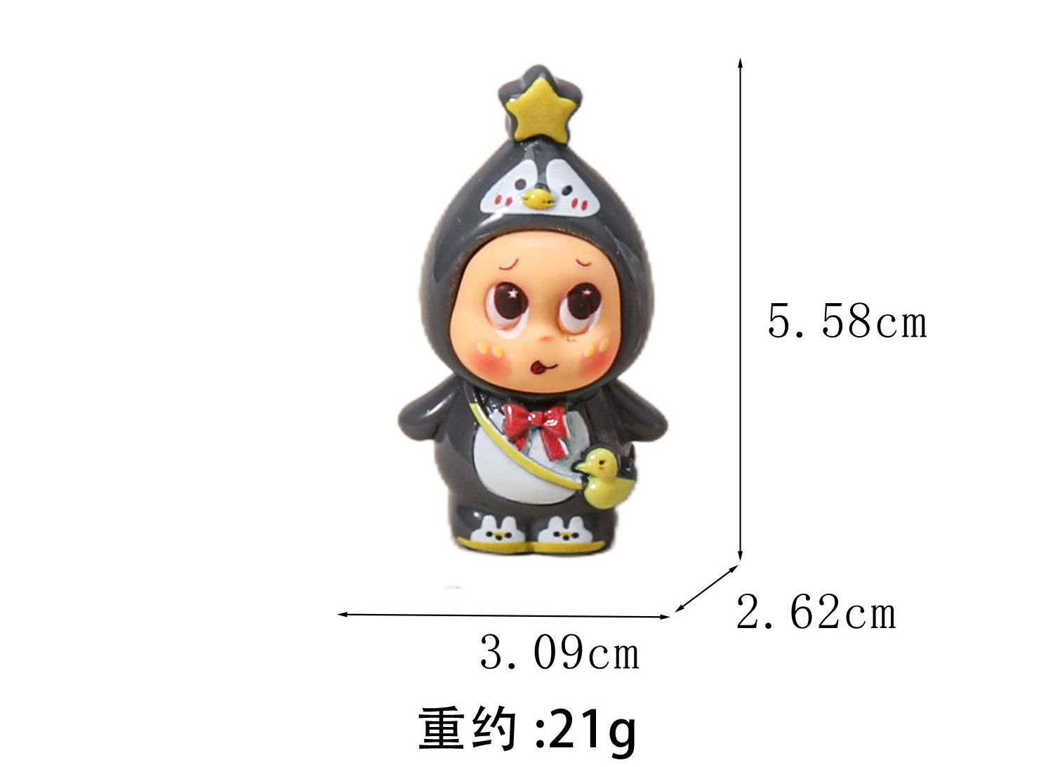 Animal star cub, jewelry accessories Tide play blind box blind bag resin tabletop ornament